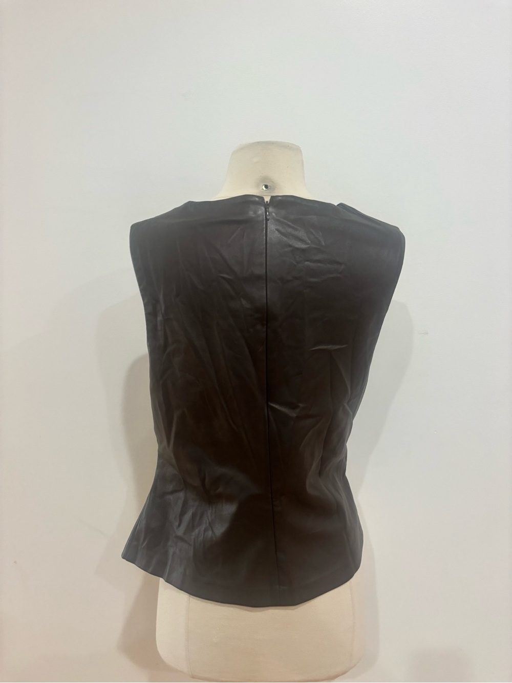 Joe's Jeans Meg Vegan Leather Top, Size: XL - Picture 12 of 14